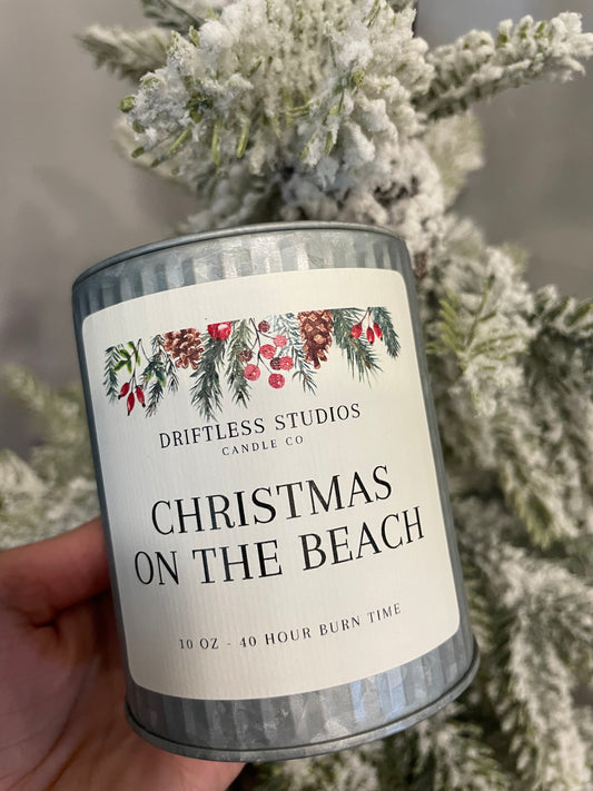 Christmas on the Beach Candle