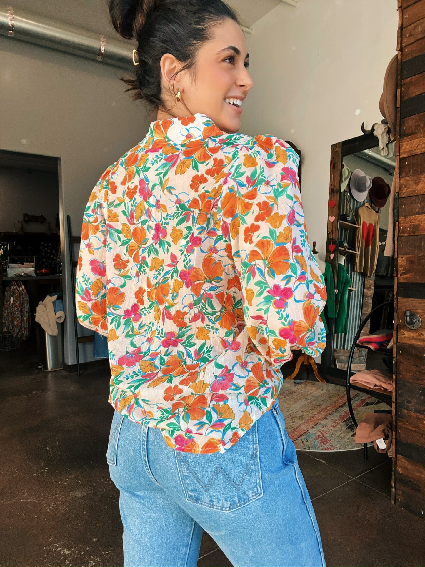 In The Tropics Blouse