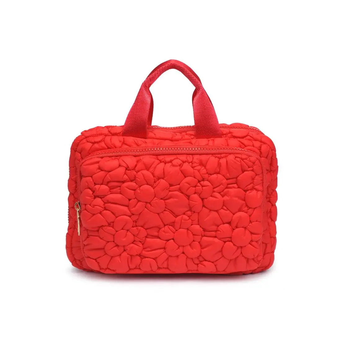 Petal Plush Cosmetic Bag