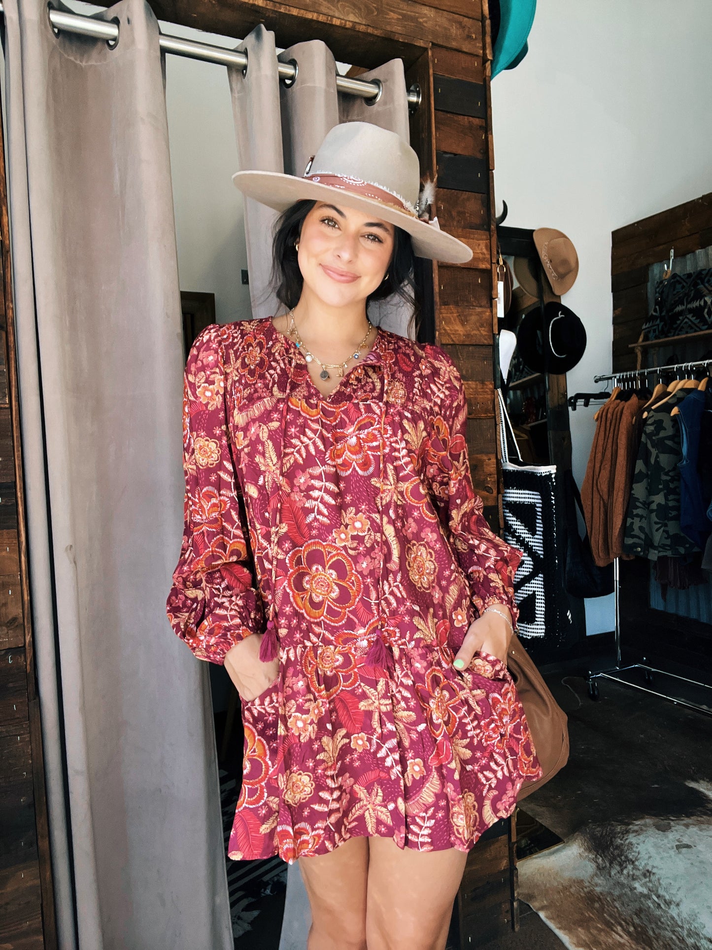 Freshly Picked Long Sleeve Dress