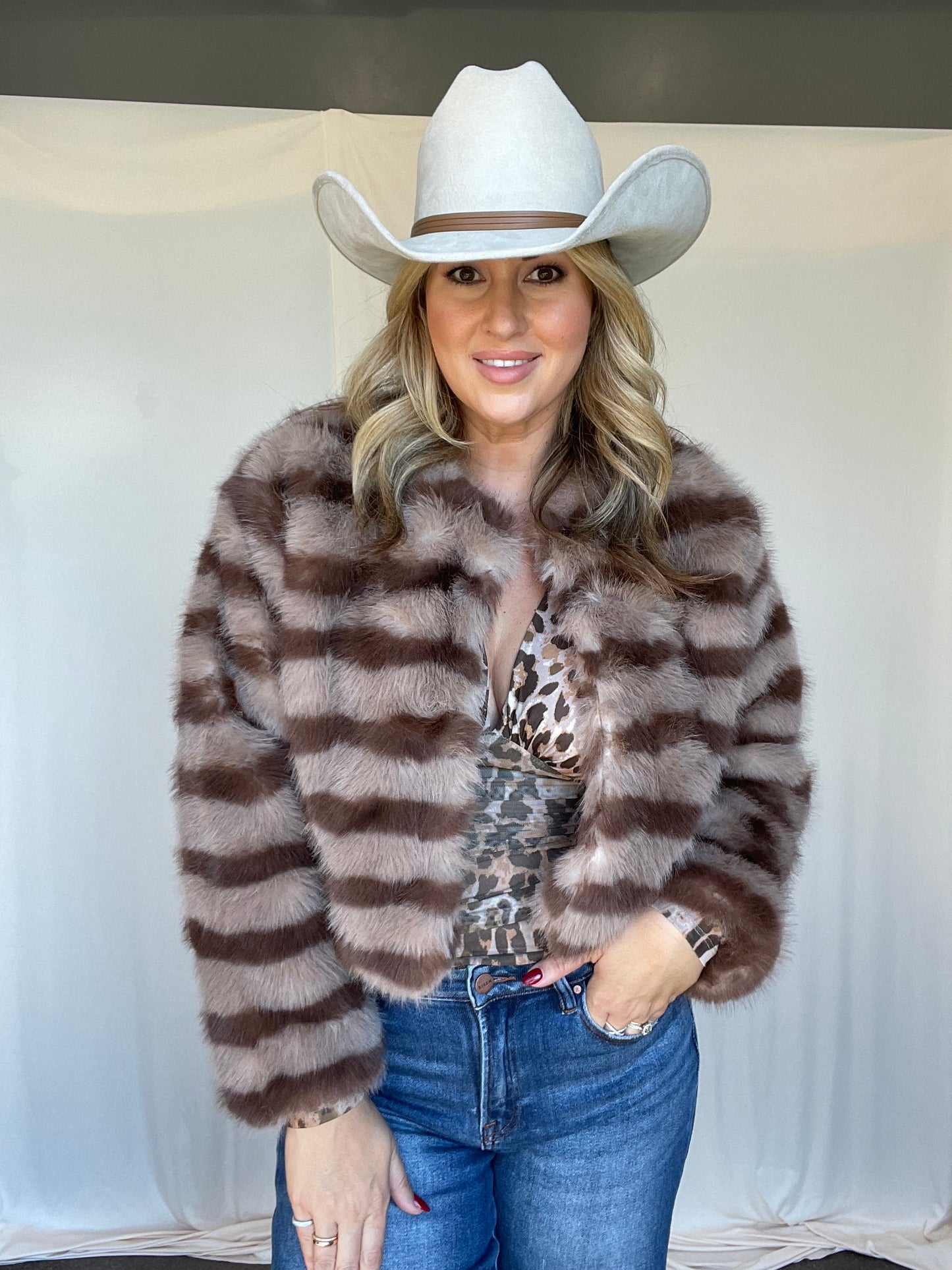 Cloe Faux Fur Jacket