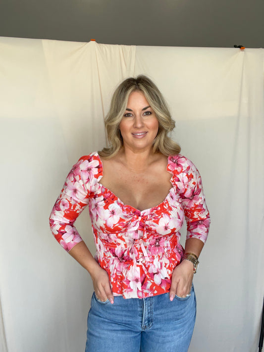 Lyrica Floral Blouse
