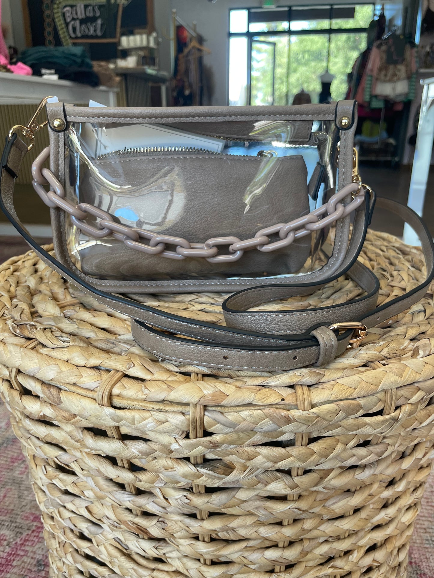 Jessica Clear Crossbody