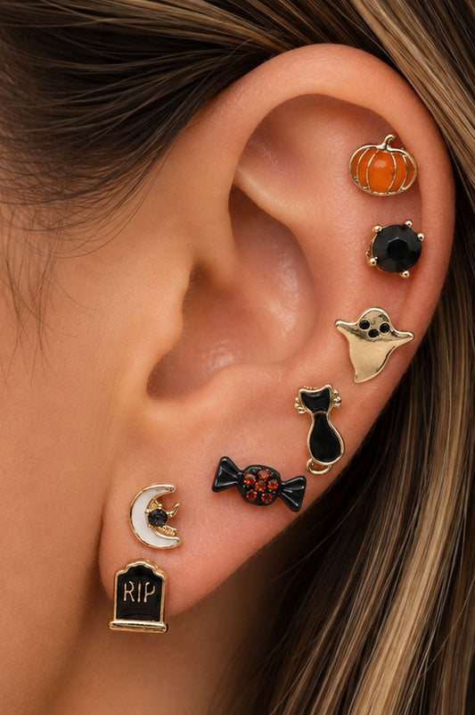 Boo Earring Set