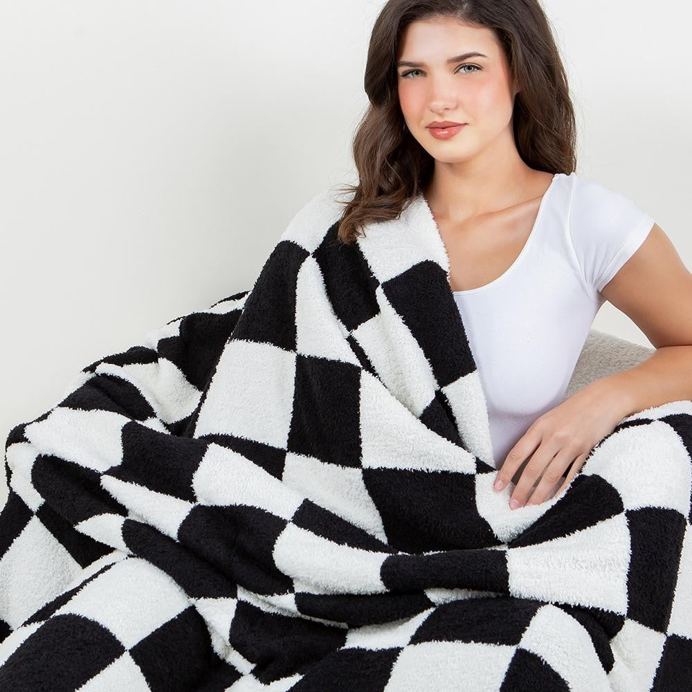 Checkered blanket