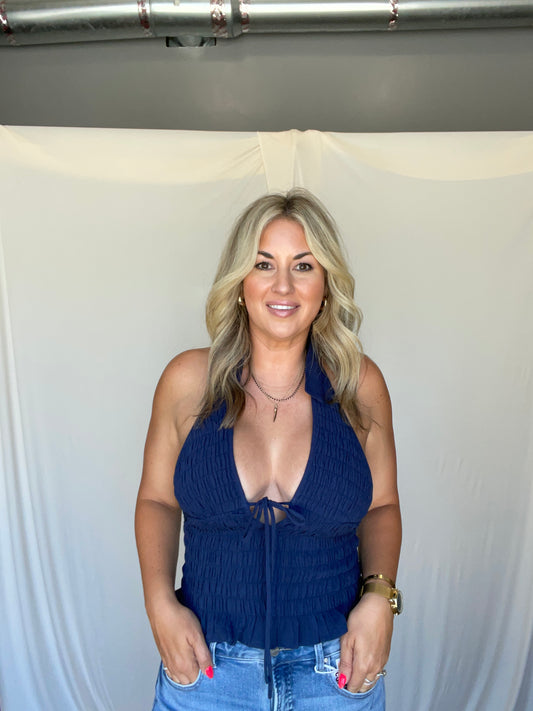Tina Smocked Halter