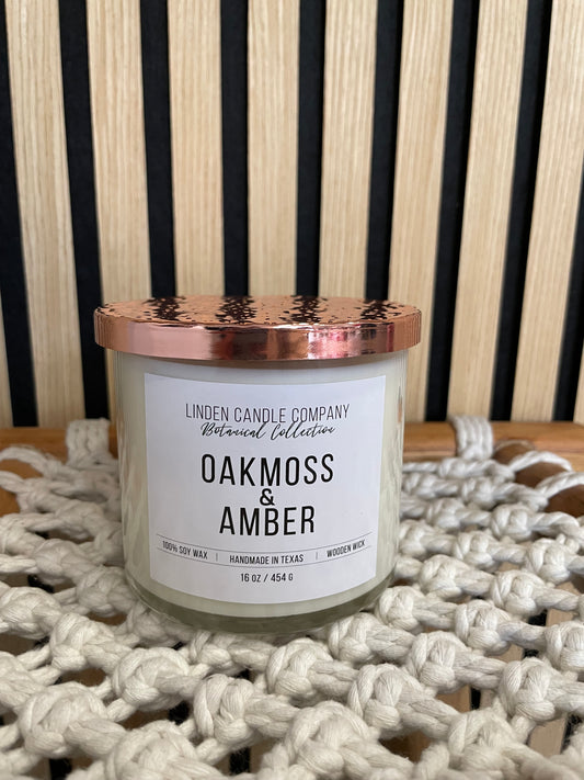 Oakmoss & Amber Candle