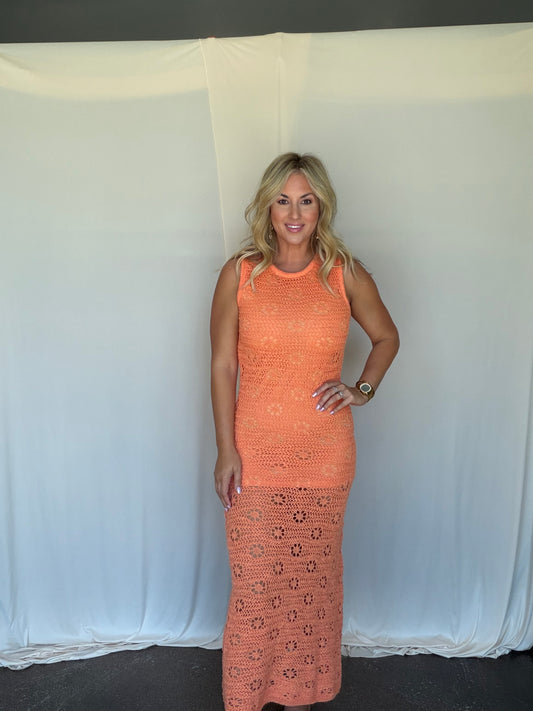 Bloomin Crochet Dress