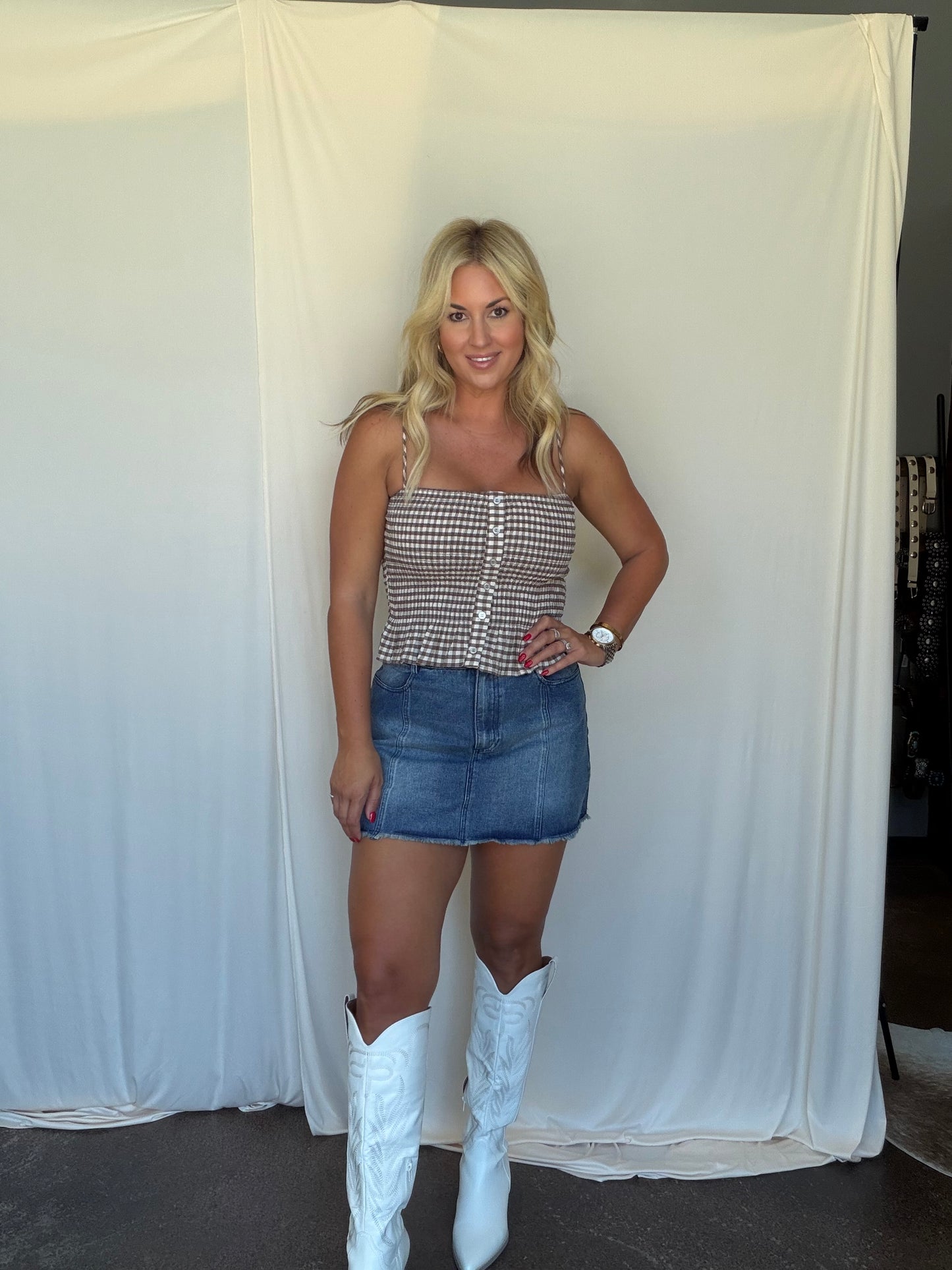 Sienna Denim Skirt