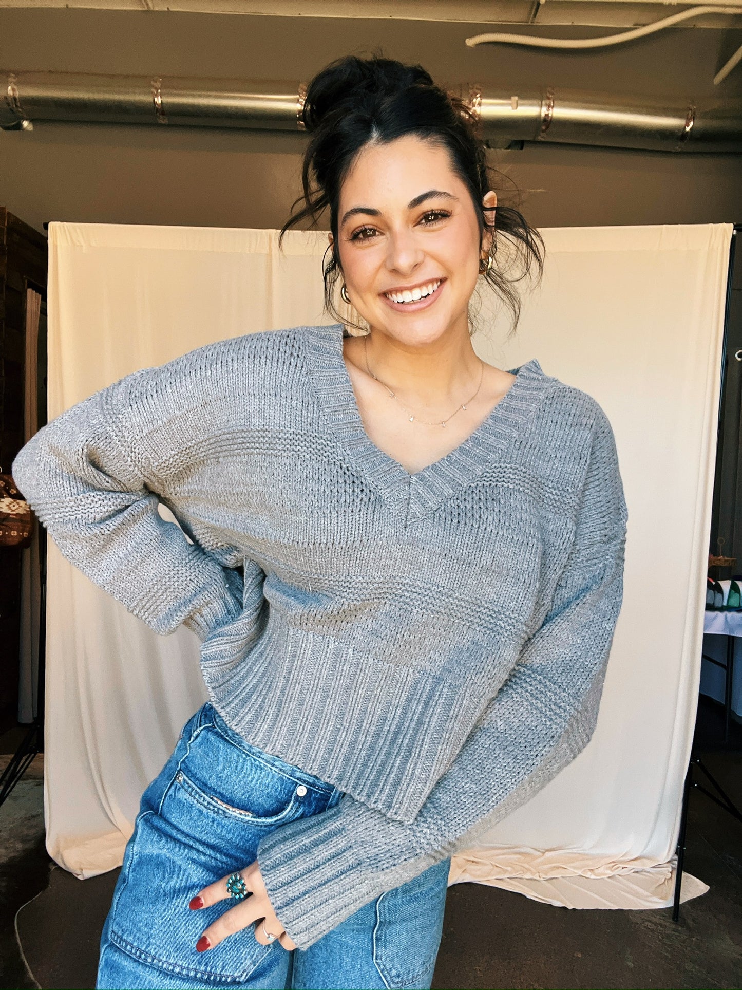 Plenty V-Neck Sweater