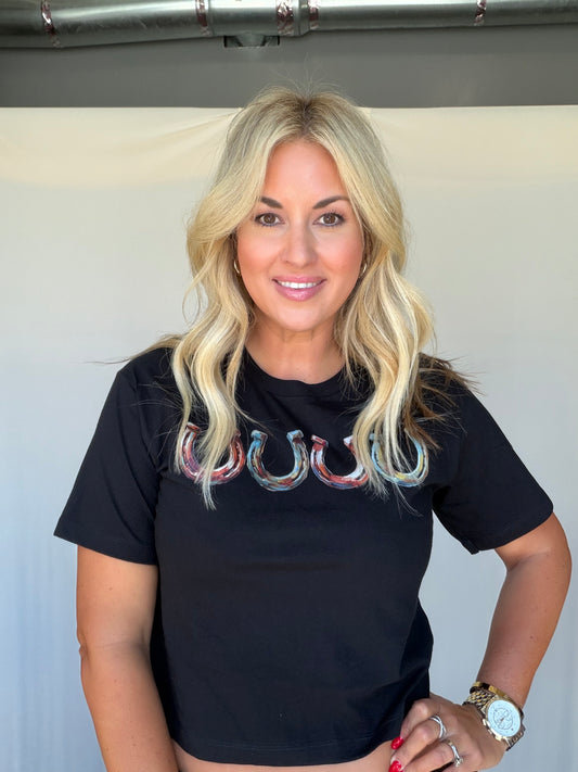 Rustic Horseshoe Tee