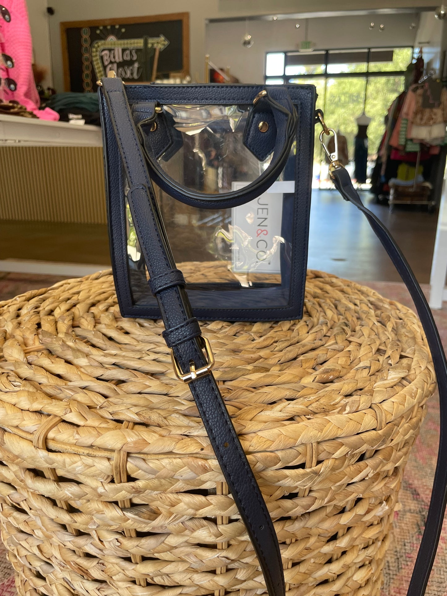 Elise Clear Crossbody