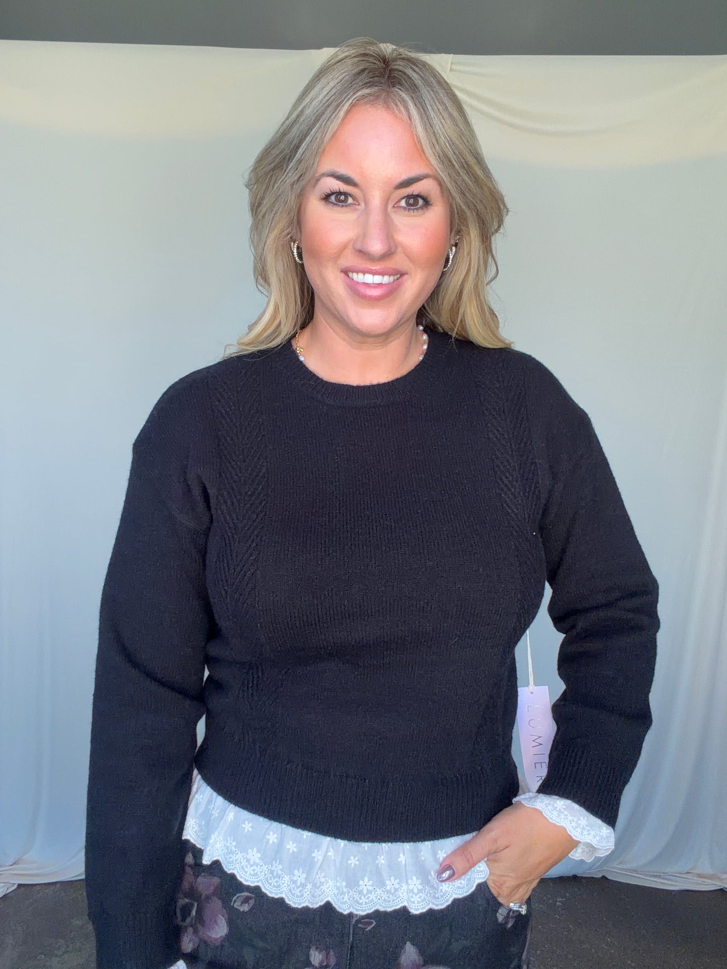 Darling Detail Sweater