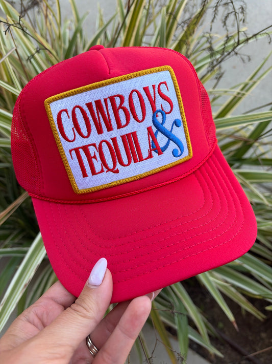 Cowboys & Tequila Trucker Hat