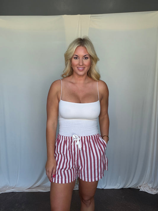 Cierra Stripe Shorts