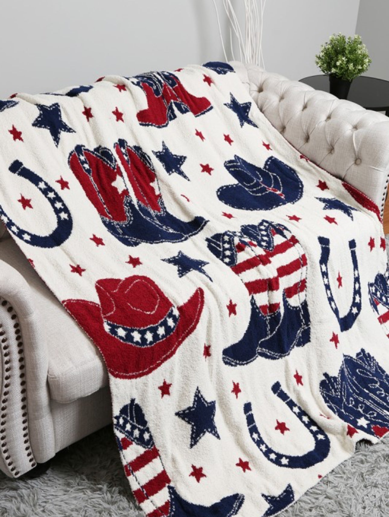 Red, White & Blue Blanket