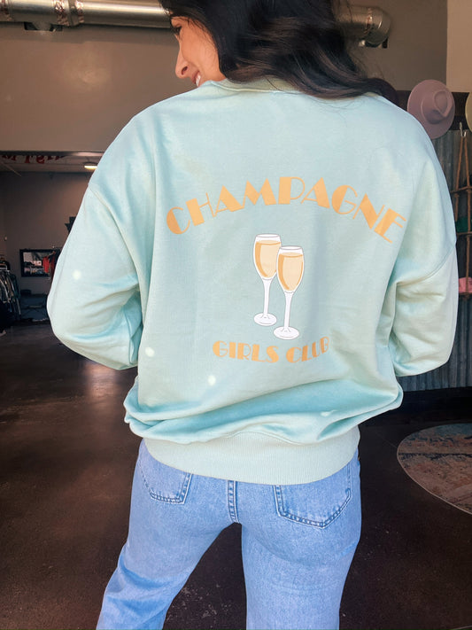Champagne Girls Club Sweatshirt