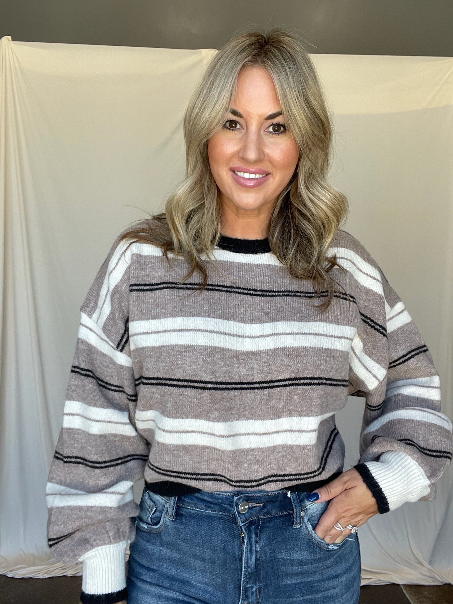 Campfire Stripe Sweater