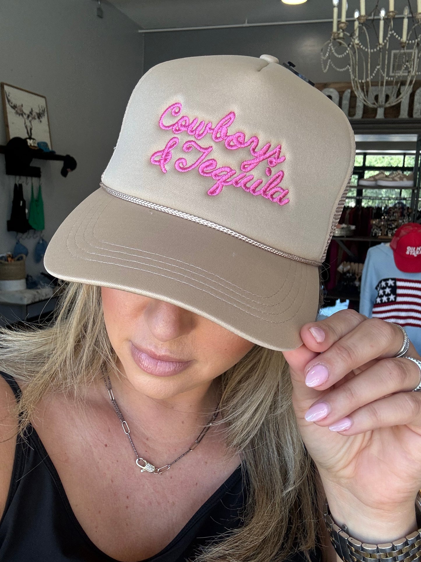 Cowboys & Tequila Trucker Hat
