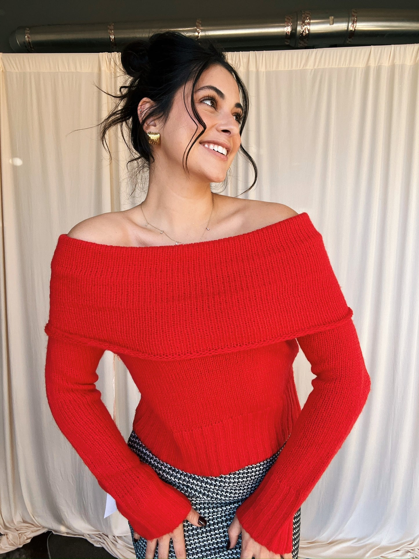 Madison Off the Shoulder Sweater