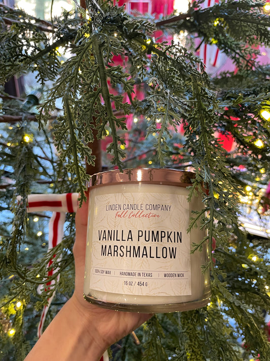 Vanilla Pumpkin Marshmallow Candle