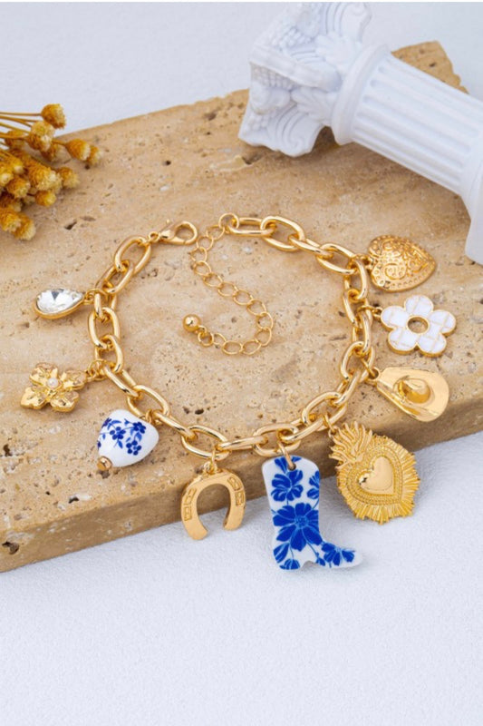 Blue Jean Bracelet