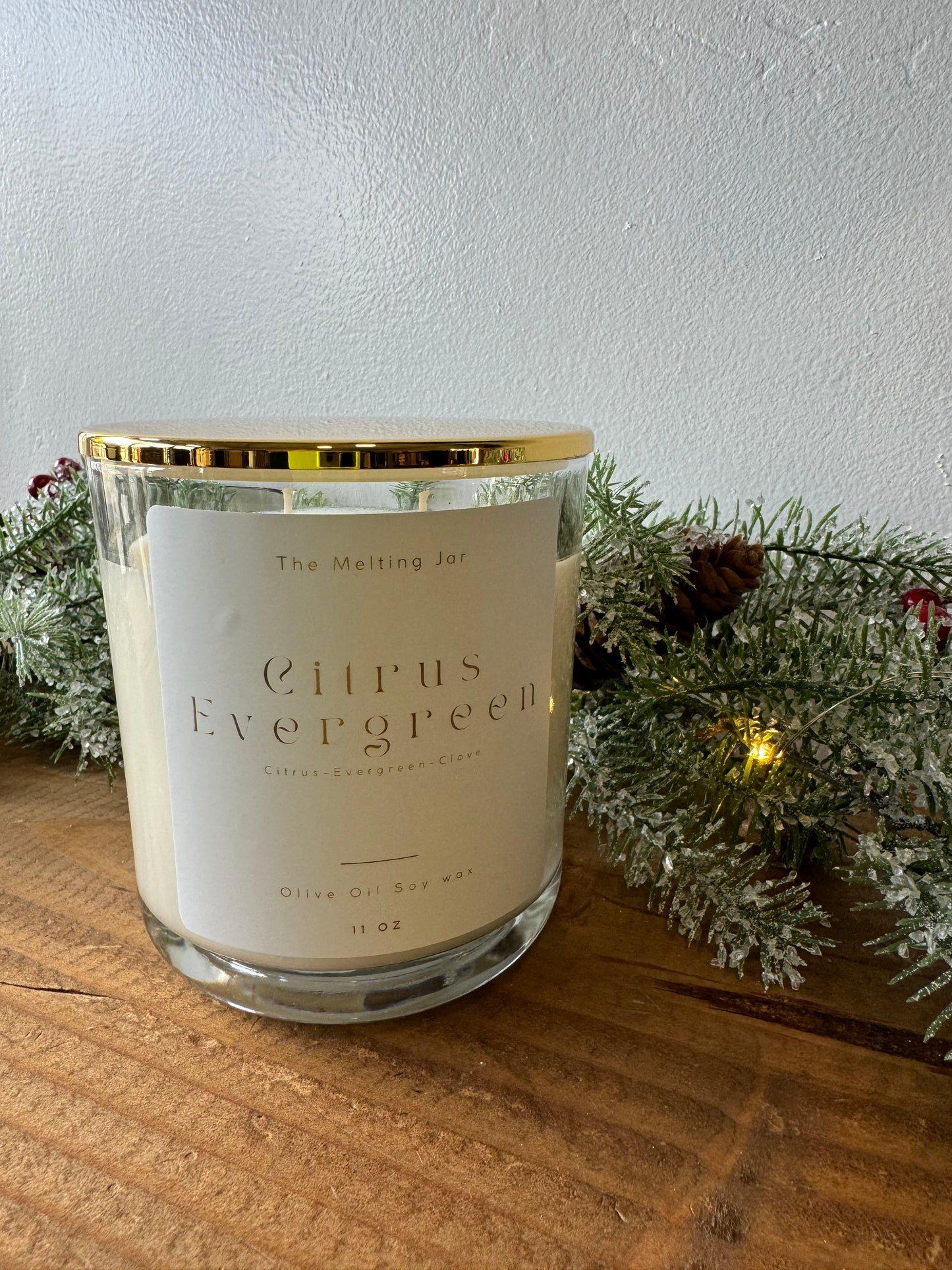 Citrus Evergreen Candle