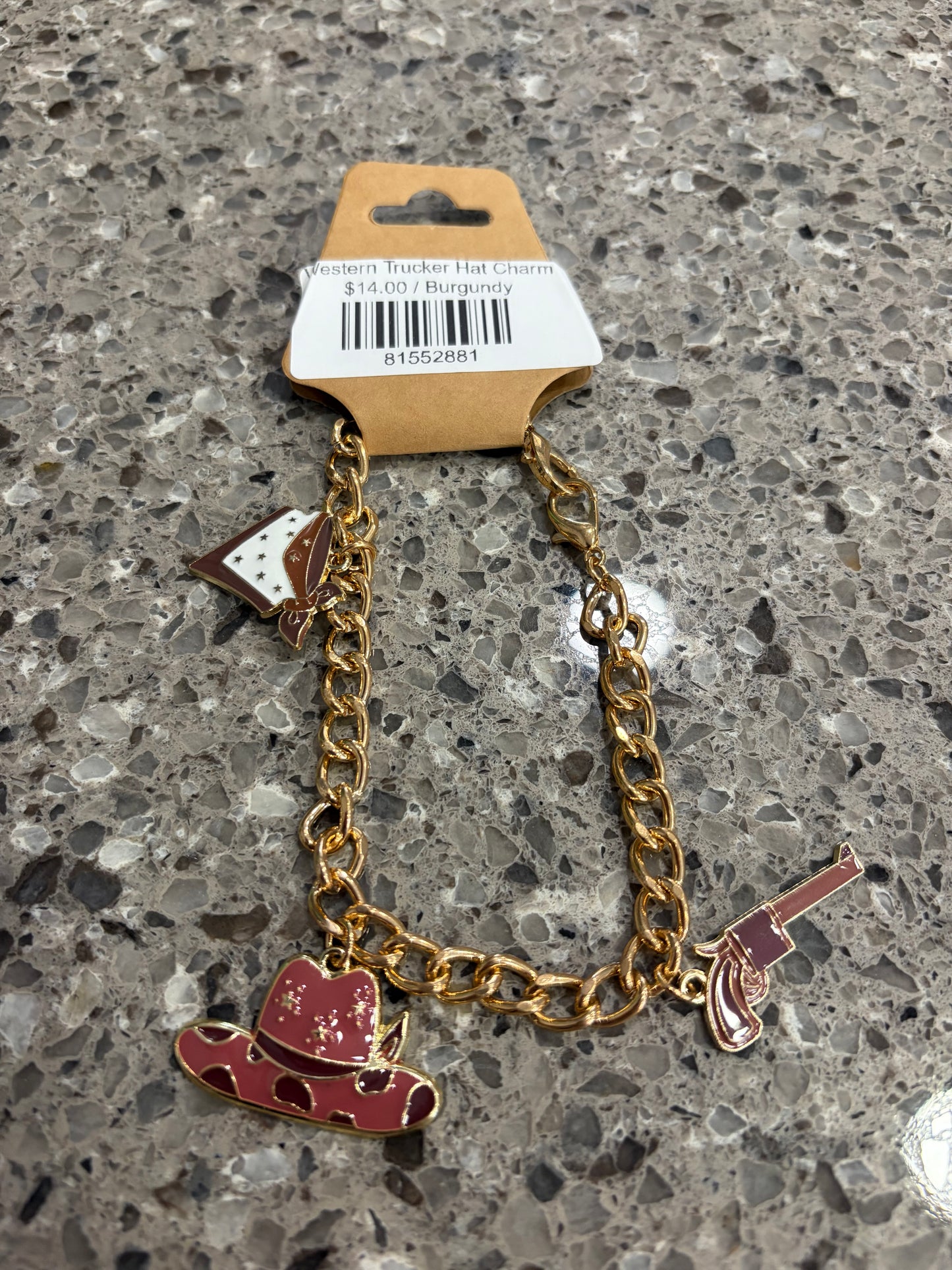 Western Trucker Hat Charm