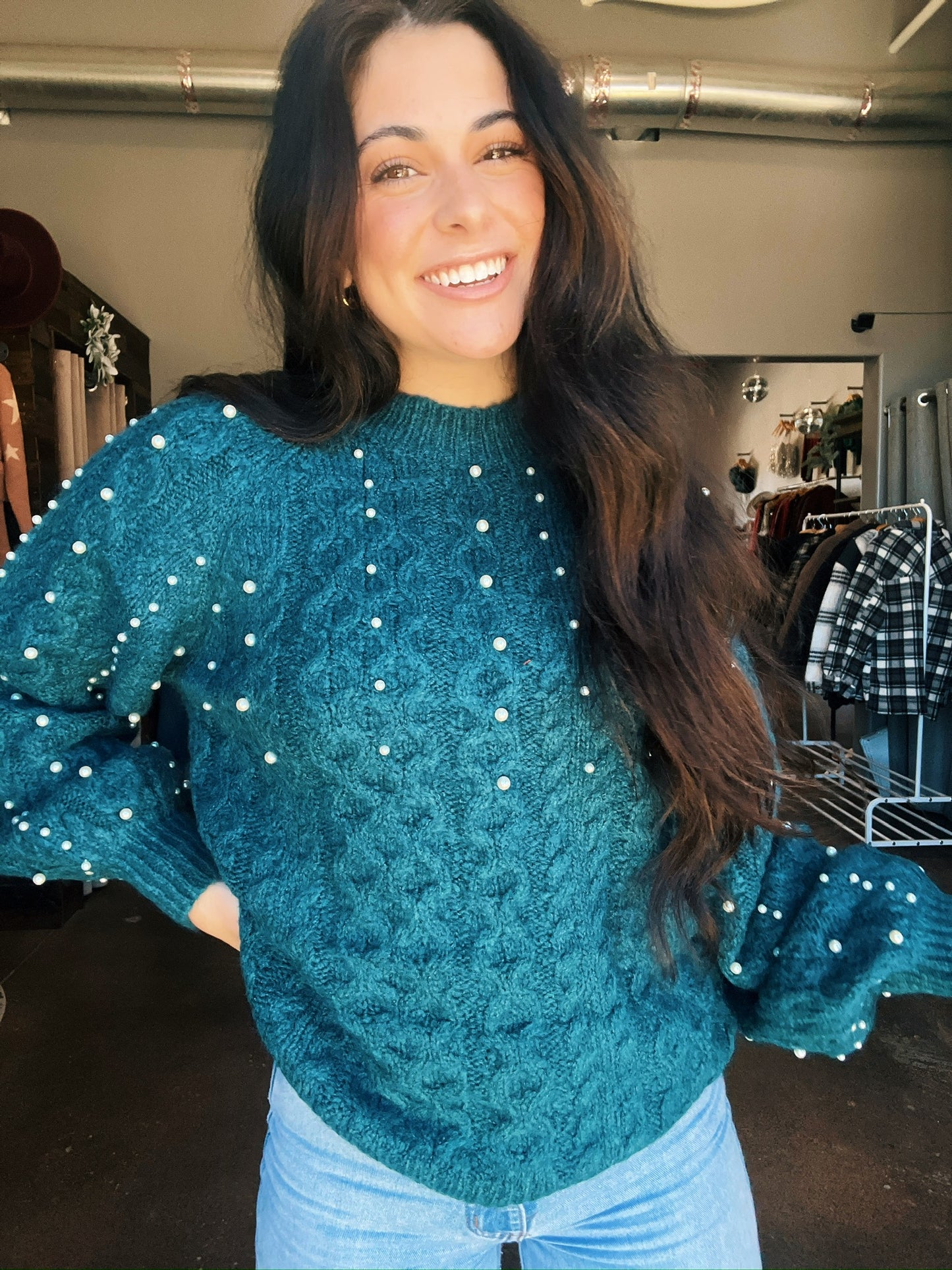 Darlin Pearl Sweater