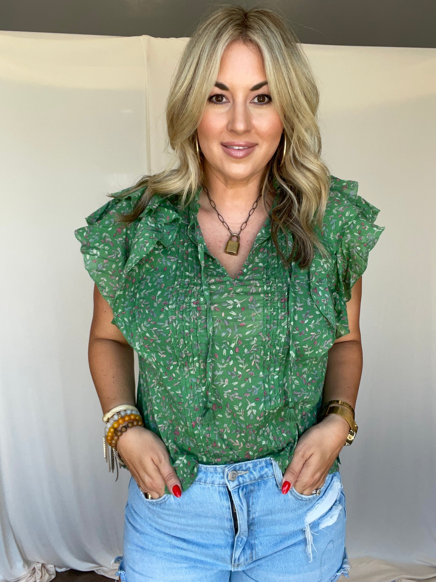 Landry Floral Blouse