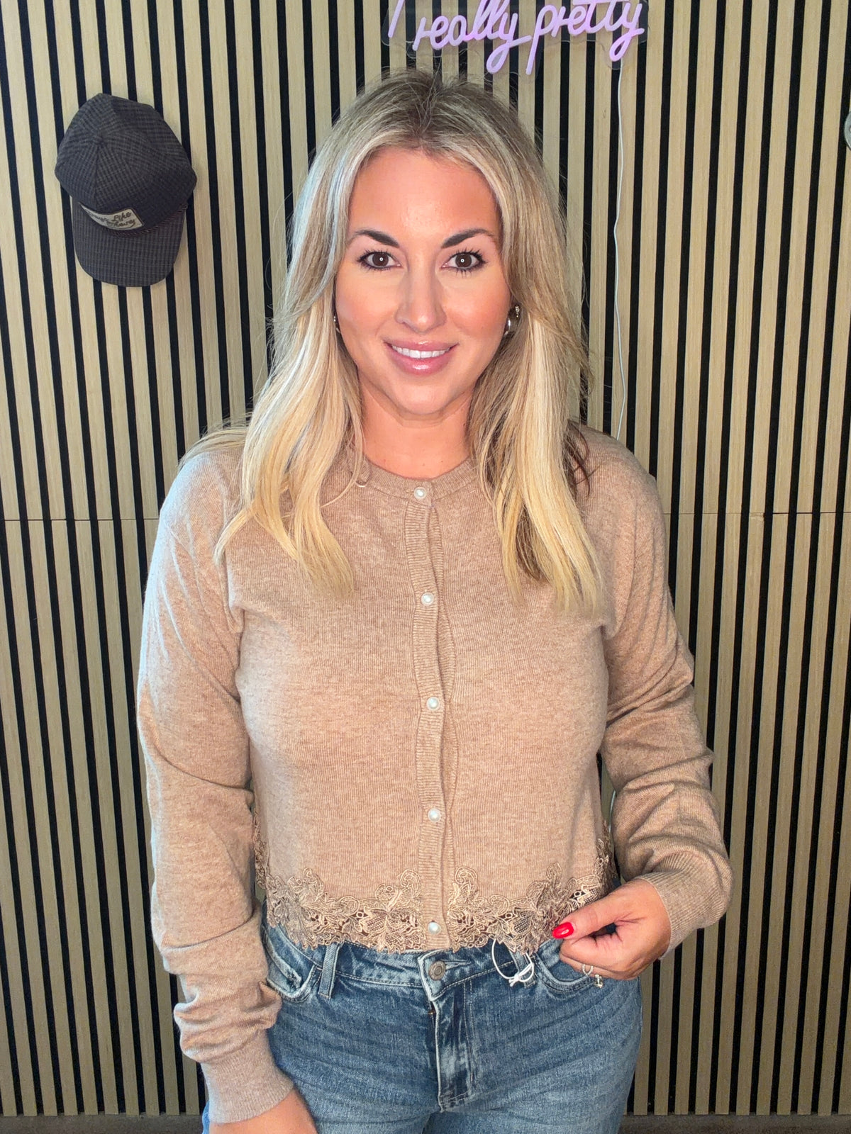 Honey Lace Cardigan
