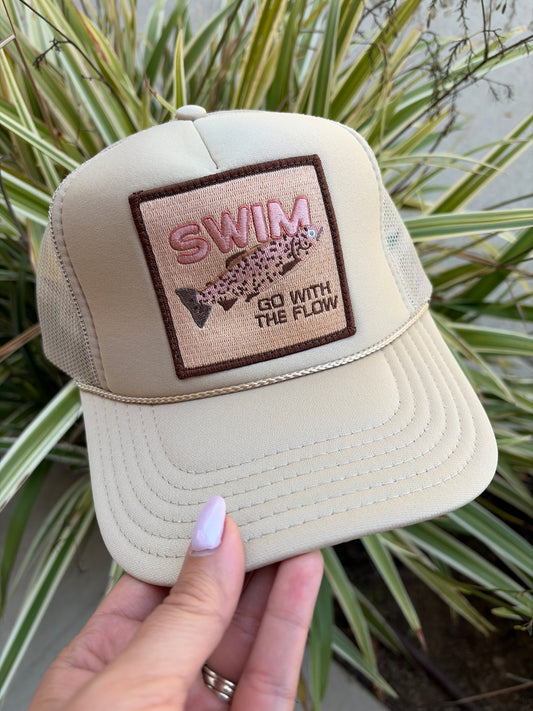 Go With the Flow Trucker Hat