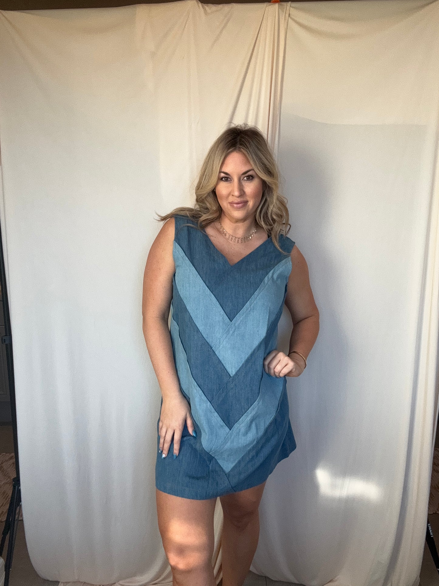 Denim Blues Dress