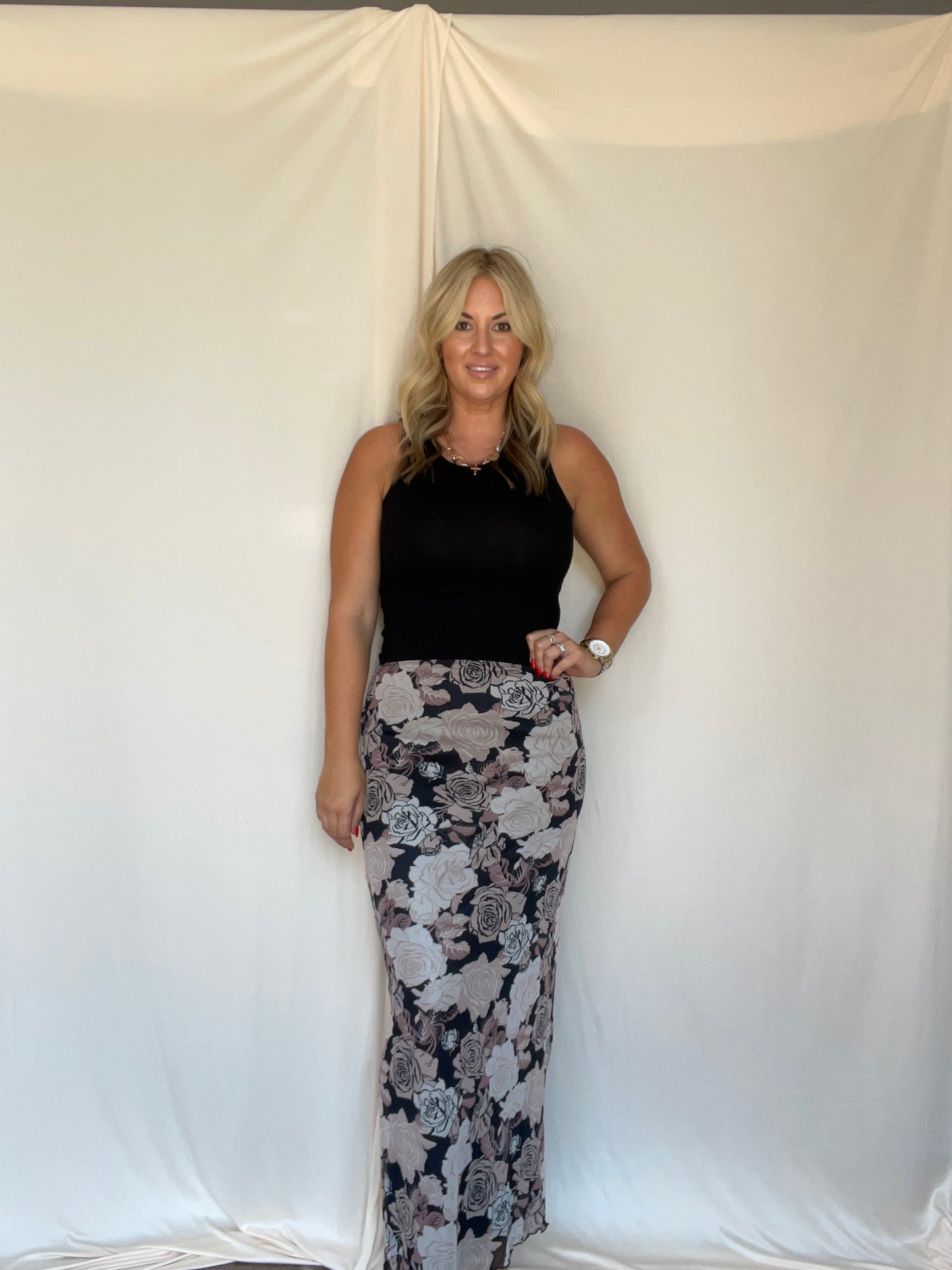 Asters Maxi Skirt
