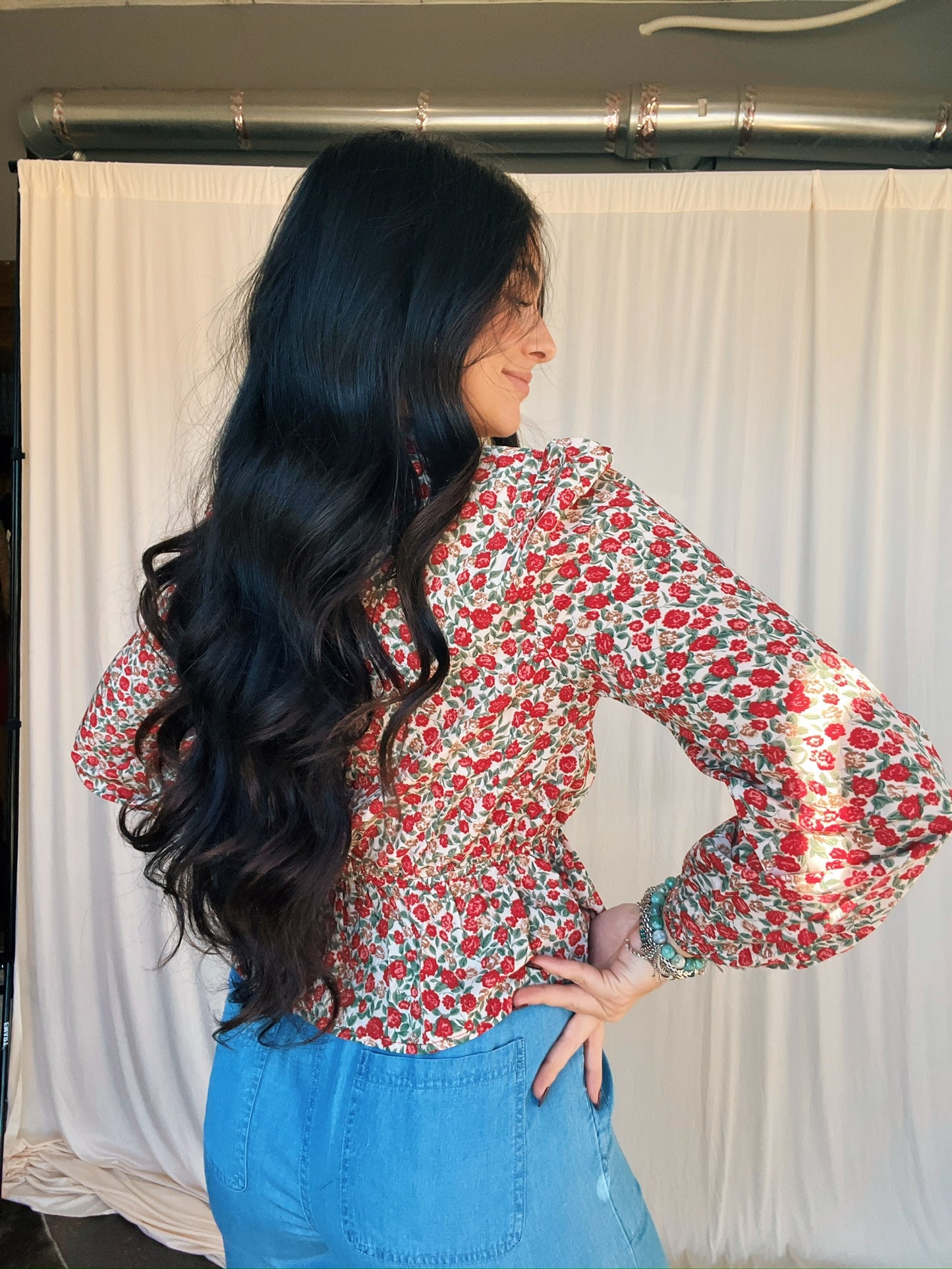 Rosie Floral Blouse