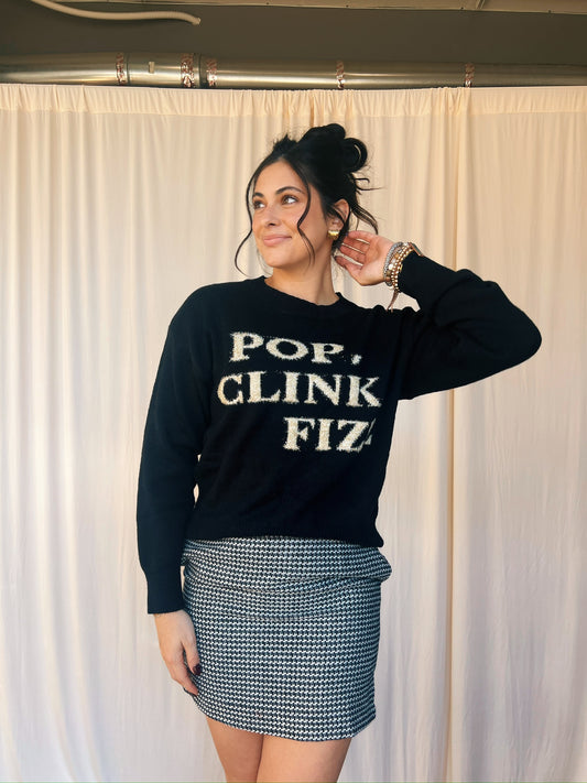 Pop, Fizz, Clink Sweater