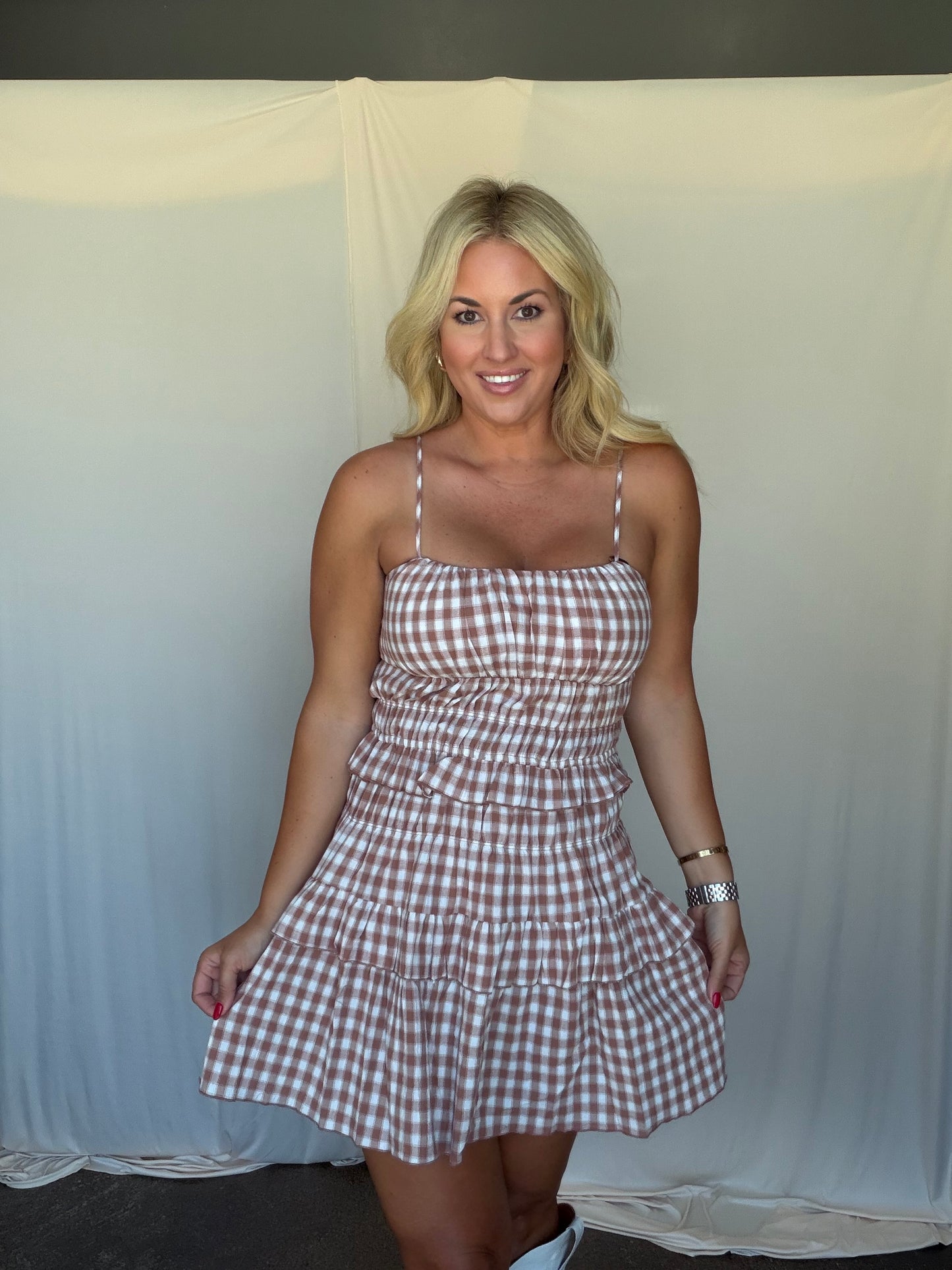 Dayton Gingham Dress