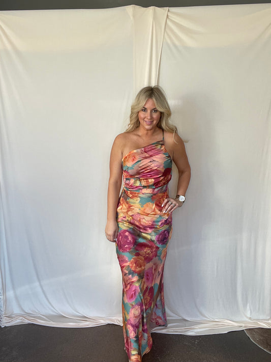 Parisian Floral Dress