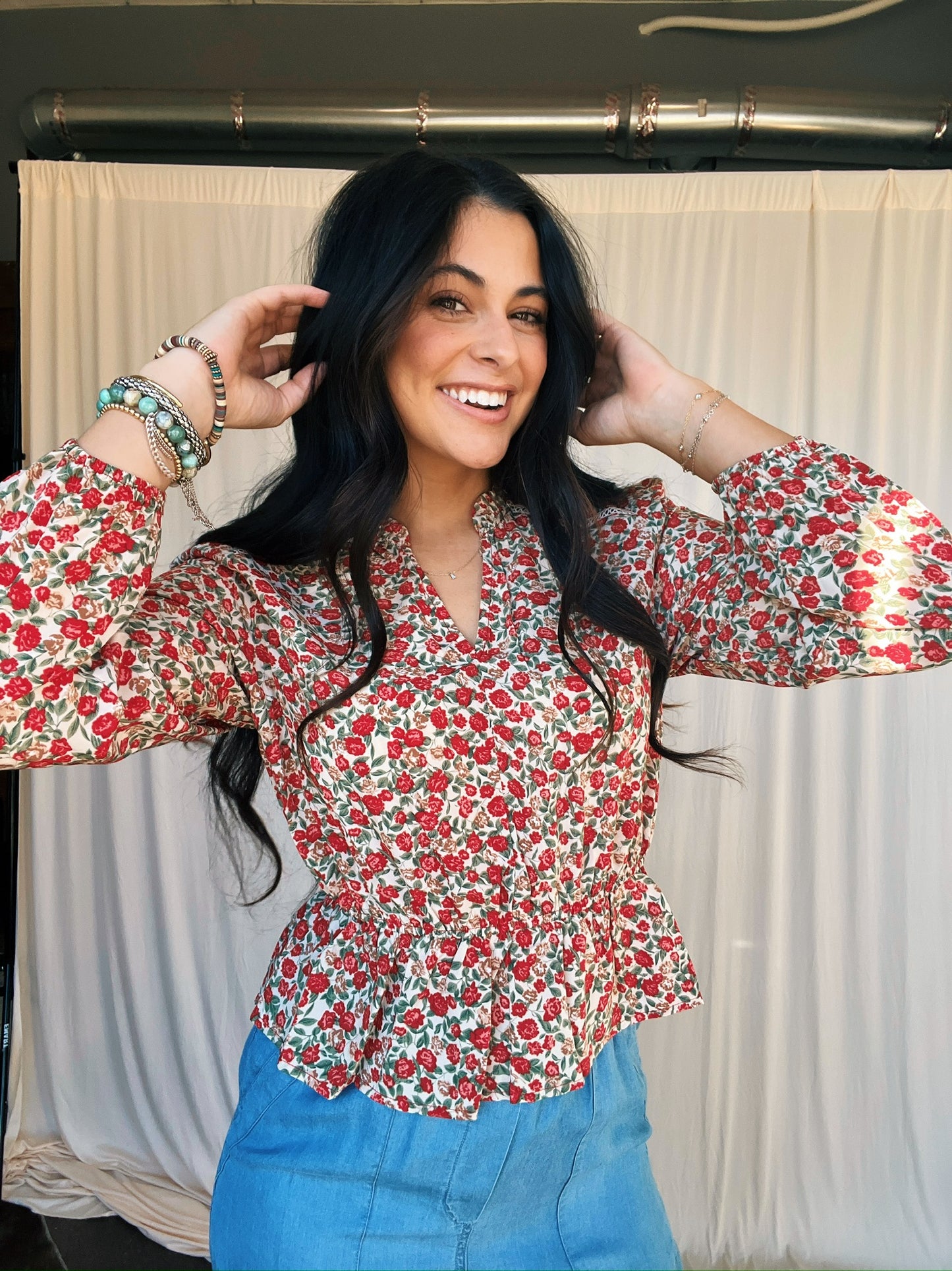 Rosie Floral Blouse