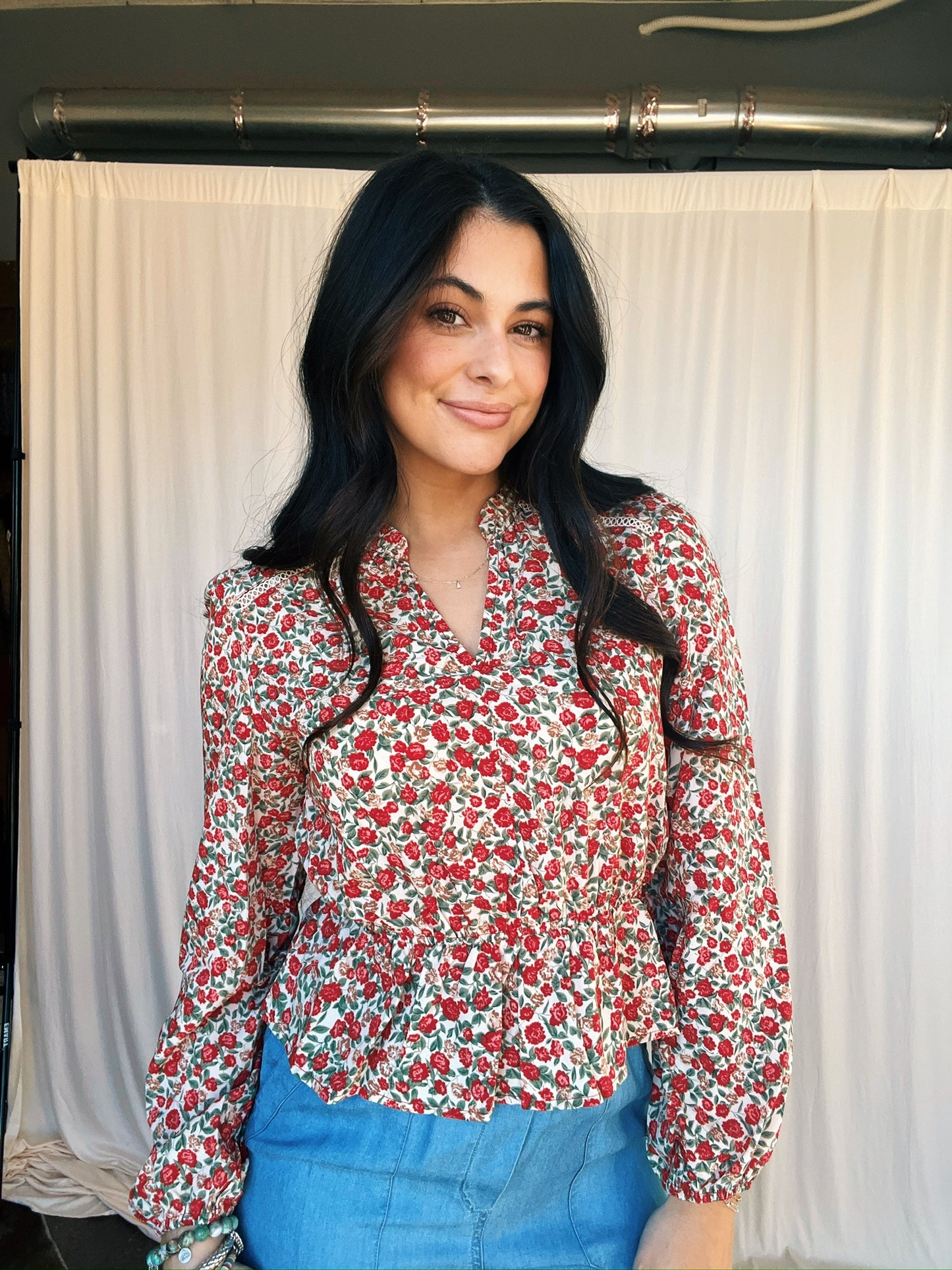 Rosie Floral Blouse