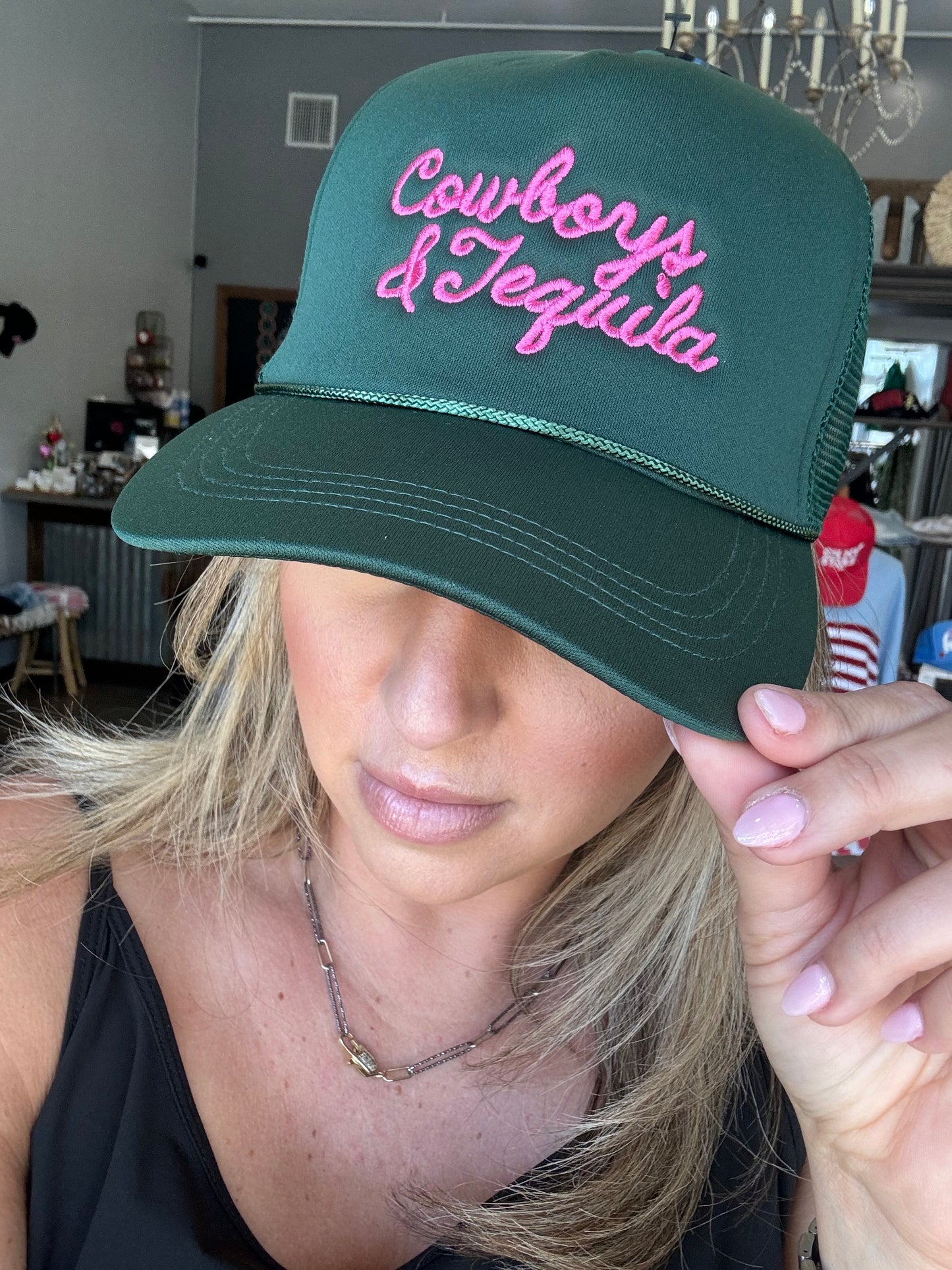 Cowboys & Tequila Trucker Hat