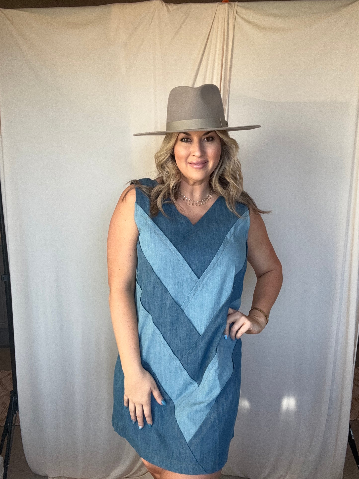 Denim Blues Dress