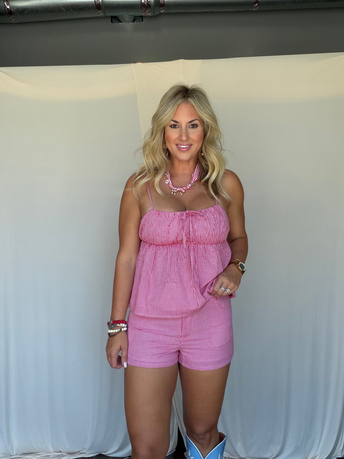 Dolly Gingham Shorts