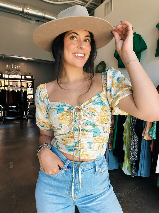 Laredo Floral Top