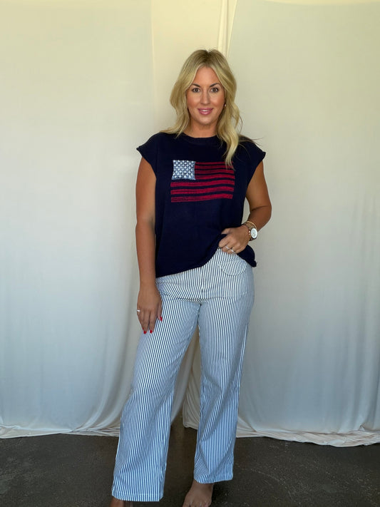Ocean Crush Stripe Pants