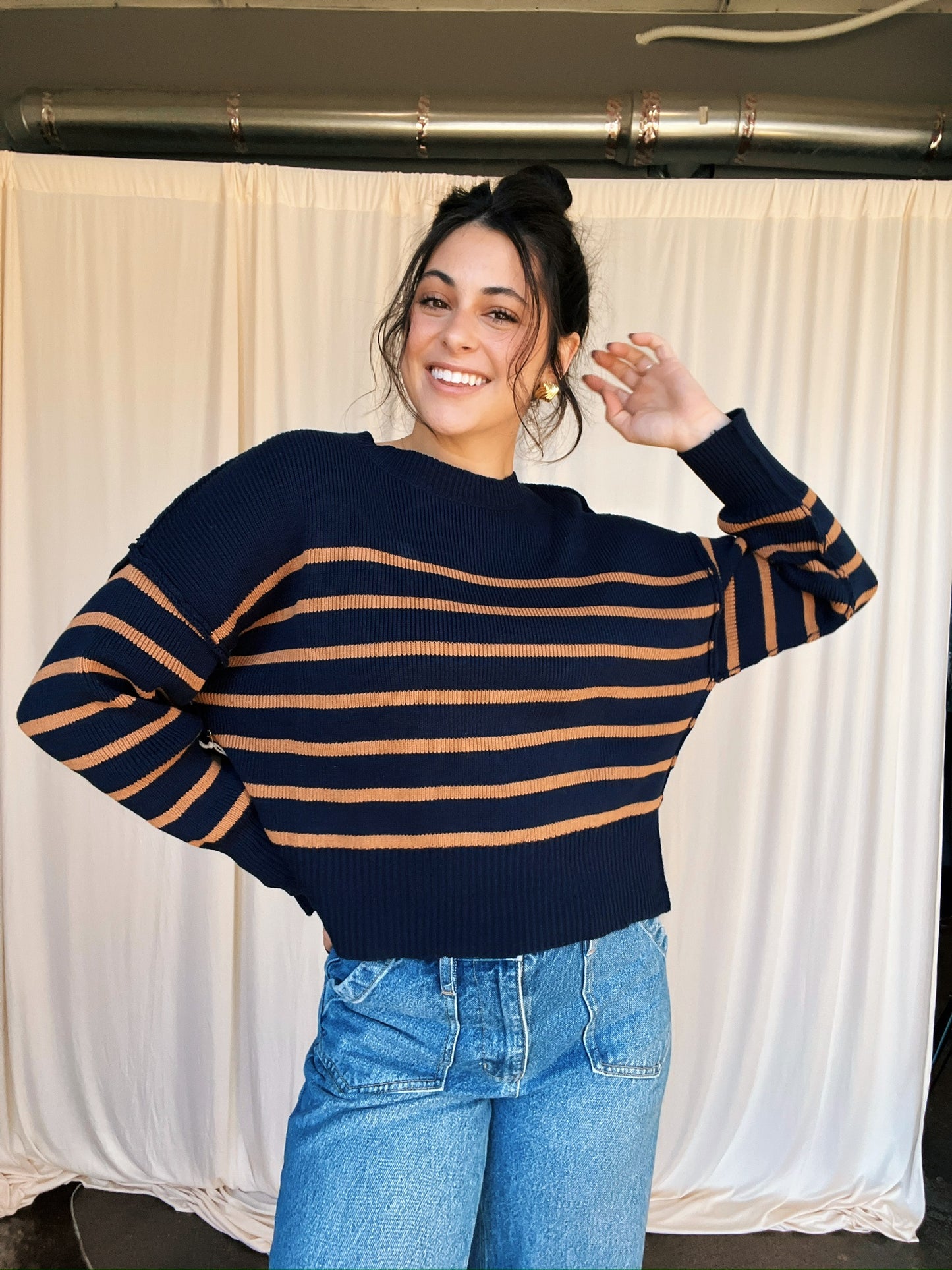 Brooklyn Stripe Sweater