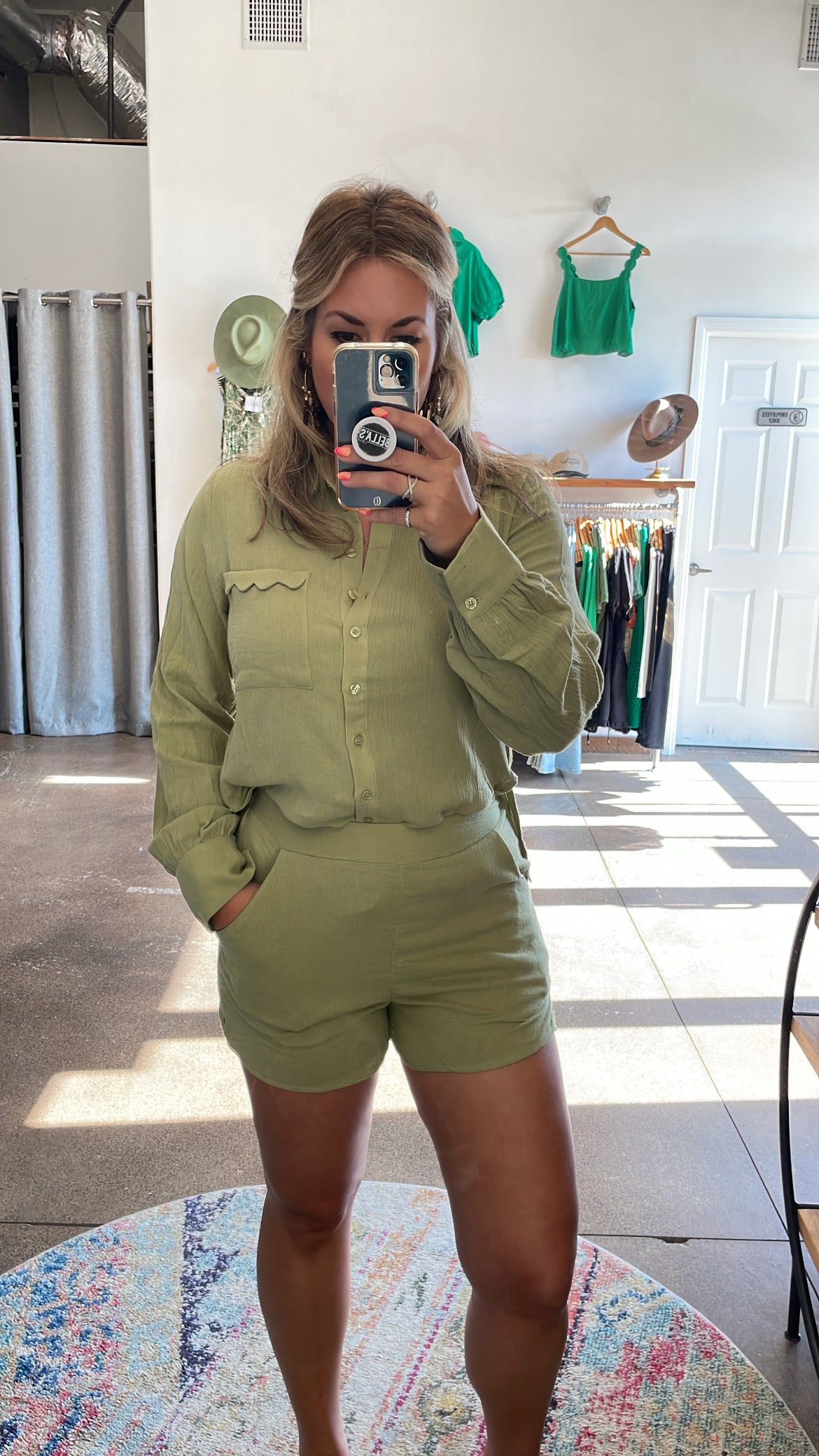 Matcha Blouse