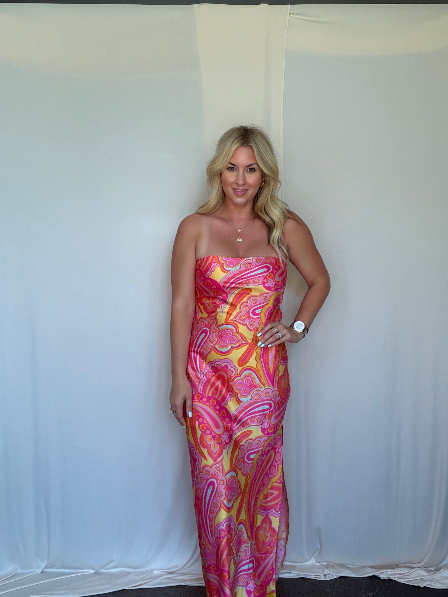 Fressia Bloom Maxi Dress