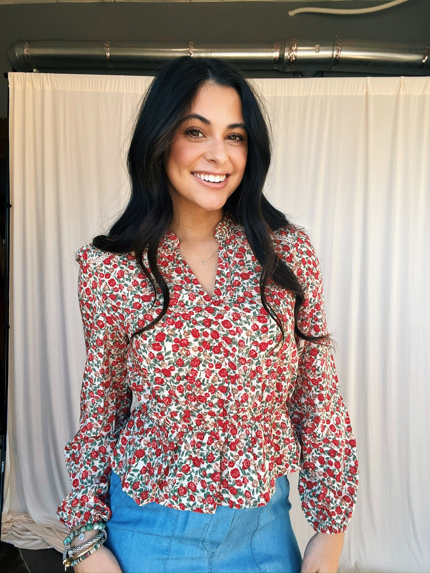 Rosie Floral Blouse