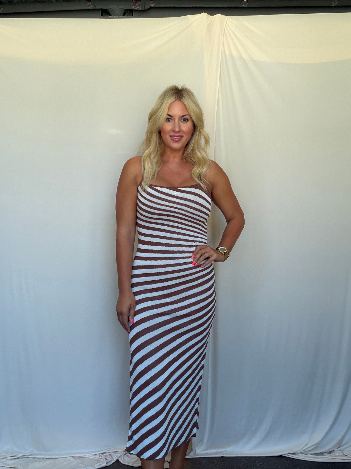 Blaze Striped Dress
